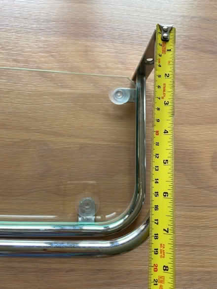 Photo of free Glass & Chrome bathroom shelf (Warden Hill GL51) #4