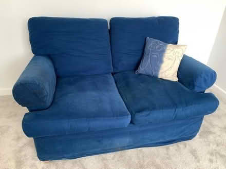 Photo of free Blue sofa (Westdene BN1) #2
