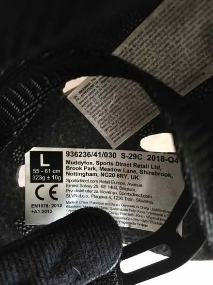 Photo of free Teen’s cycling helmet (Codicote SG4) #3