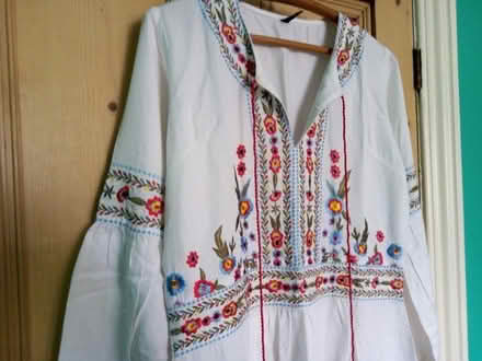 Photo of free Embroidered. Cotton dress (St Leonards Green TN38) #2
