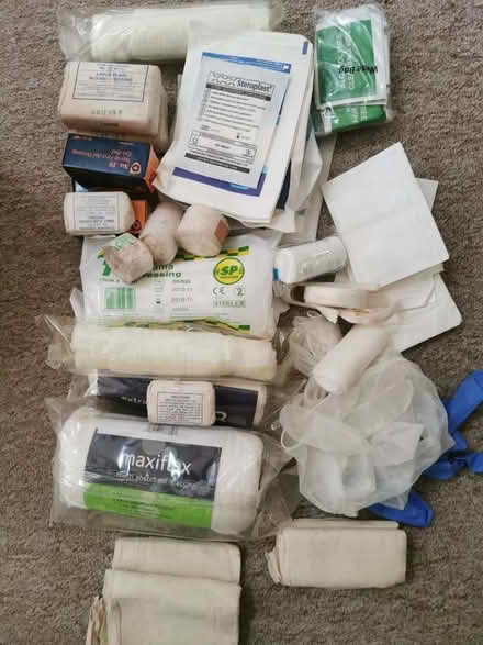 Photo of free Out of date first aid supplies for practice (Old Hutton LA8) #1