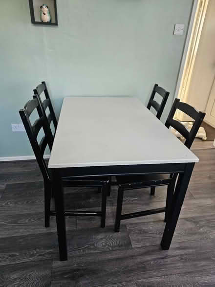 Photo of free Table and chairs (Sutton Hill TF7) #1