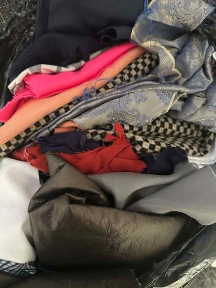 Photo of free Large bag of fabrics (NW10) #1