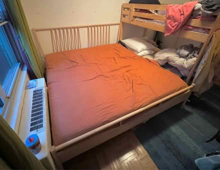 Photo of free King size bed, slats, mattress (20008, near BreadFurst) #2