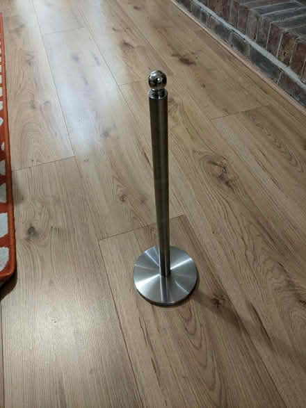 Photo of free Brushed steel loo roll holder (Churchgate, Cheshunt) #1