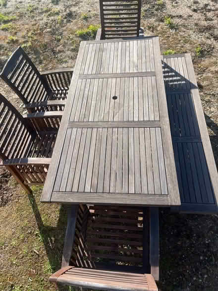 Photo of free Outdoor Wooden Table (West Camarillo) #3