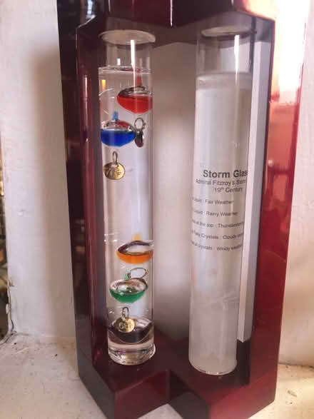 Photo of free Storm Glass & Thermometer (Edgewater) #1