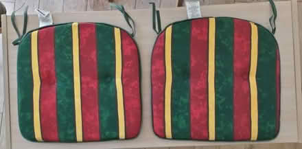Photo of free Garden chair cushions (Arundel BN18) #1