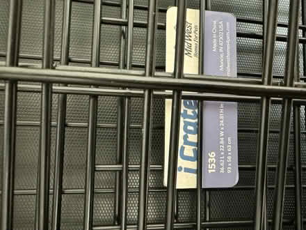 Photo of free Dog crate- like new (North Raleigh) #1