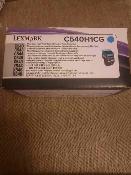 Photo of free Lexmark toner cartridge (Queenstown FY1) #1