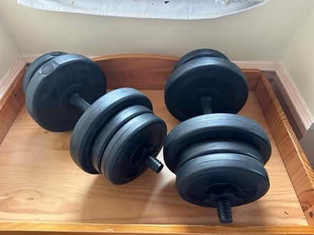 Photo of free Adjustable dumbbells (South Norwood) #1