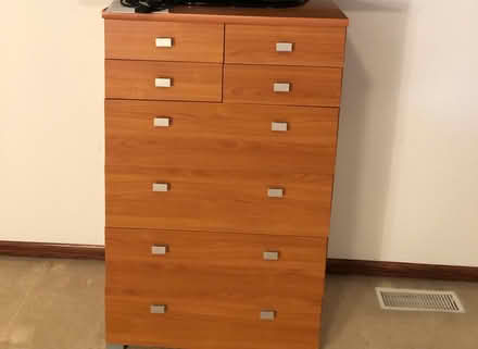 Photo of free IKEA dresser w/a broken base leg (Downtown Lisle) #1