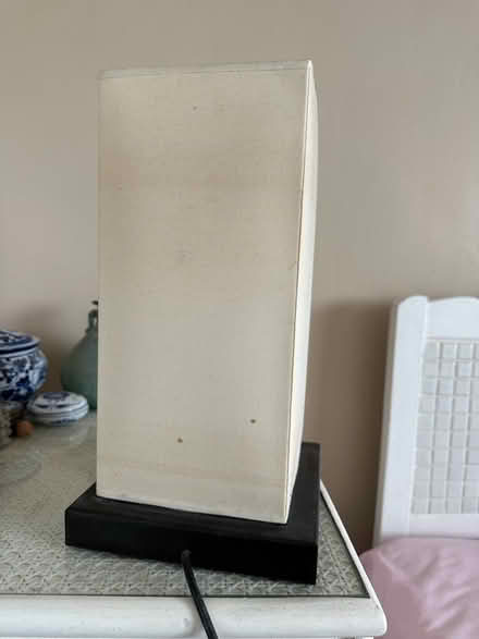 Photo of free Square lamp (Burton green) #2