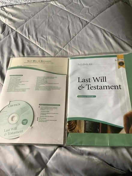Photo of free Last Will & Testament kit (Wednesfield) #2