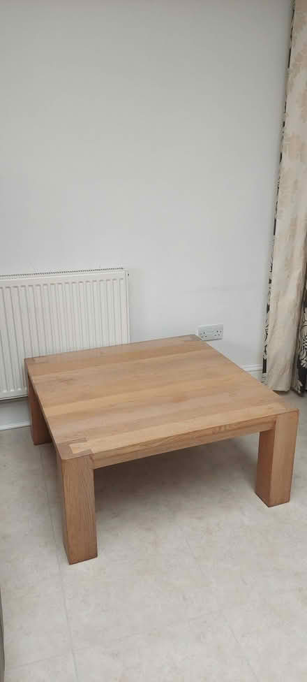 Photo of free Solid oak coffee table (Arborfield RG2) #1