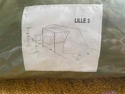 Photo of free 3 man tent (Berwick Grange SY1) #1