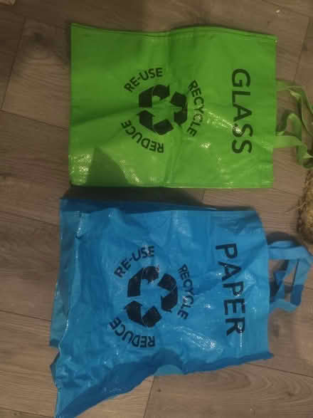 Photo of free Plastic recycling bags (Finsbury Park, North London) #1