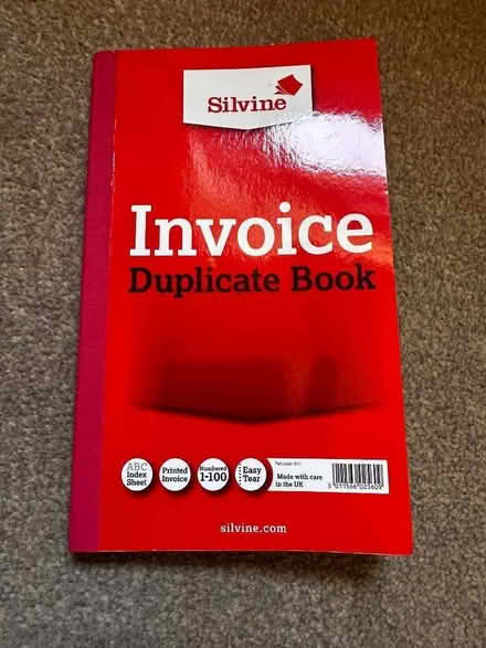 Photo of free Invoice Book (Long Lawford CV23) #1