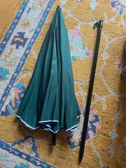 Photo of free Portable green parasol (Berwick Grange SY1) #1