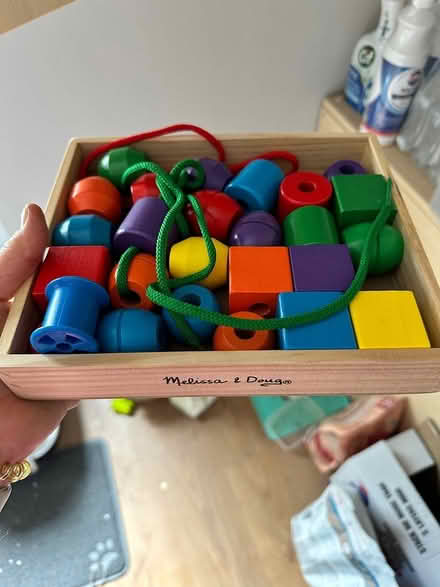 Photo of free Melissa and Doug lacing beads (Navestock RM4) #1