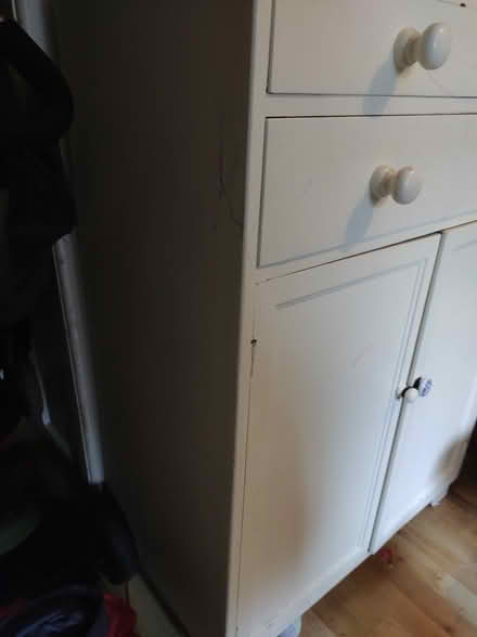 Photo of free Wooden painted unit (Moorlands LA1) #2