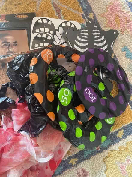 Photo of free Bag of Halloween decorations (Berwick Grange SY1) #1