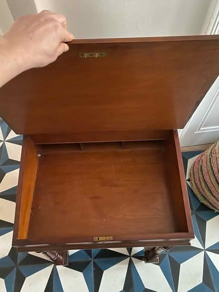 Photo of free Antique kneehole desk (Tufnell Park) #4