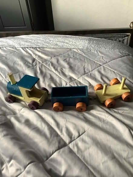 Photo of free Wooden train set (Wednesfield) #1