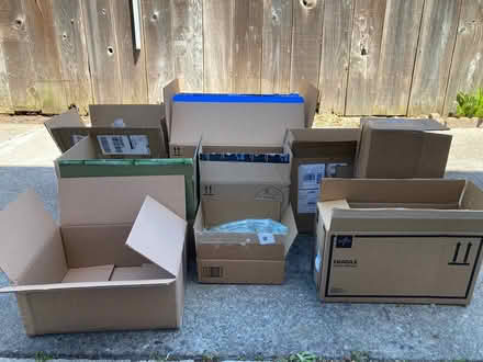 Photo of free Boxes for moving (West Petaluma) #1