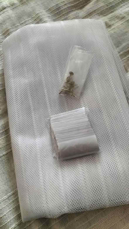 Photo of free White mesh screen door (Kelham Island S3) #3