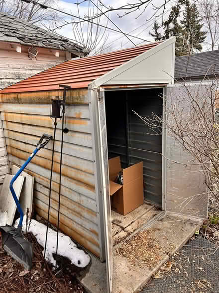 Photo of free Shed metal (hintonburg) #3