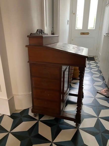 Photo of free Antique kneehole desk (Tufnell Park) #2