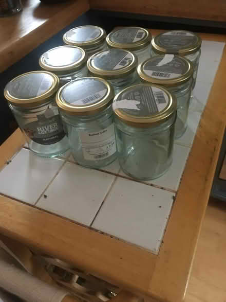 Photo of free 9 matching glass jars (Divinity Road OX4) #1