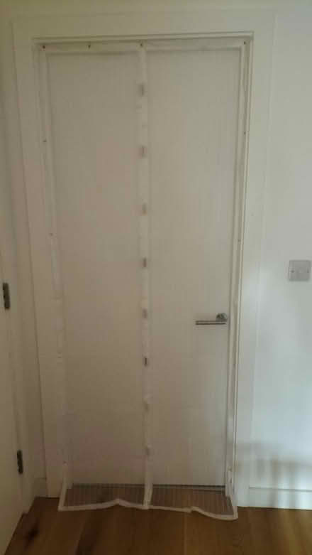 Photo of free White mesh screen door (Kelham Island S3) #2