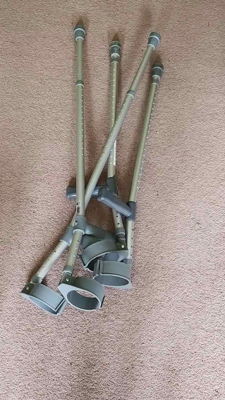 Photo of free Crutches (Ridgeway Dr & Ridgeway Rd) #1