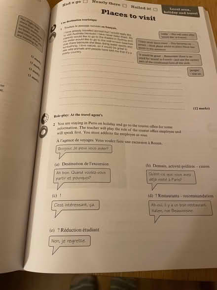 Photo of free GCSE French revision books (Long Wittenham OX14) #3