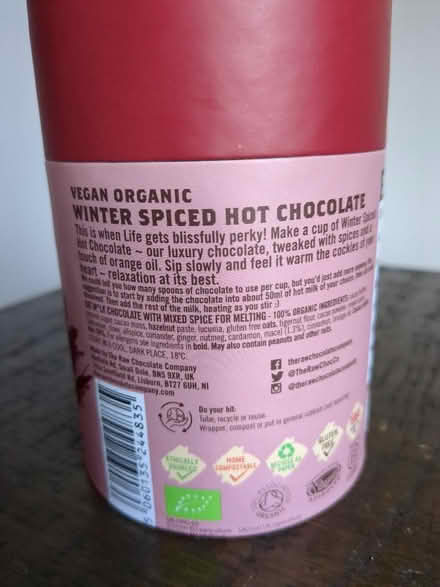 Photo of free Winter spiced hot chocolate (Kennington OX1) #2