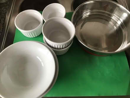 Photo of free Cat/Dog bowls and ramekins (Bailiff Bridge BD12) #1