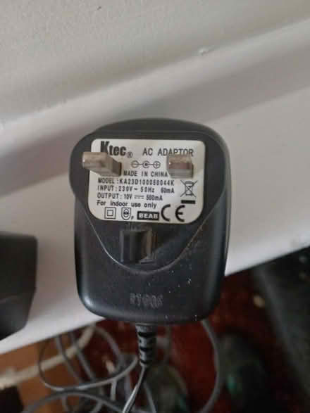 Photo of free Ktec charger lead (Hucknall NG15) #1