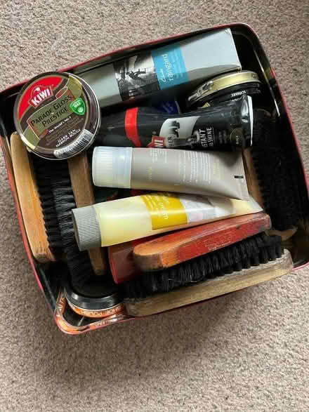 Photo of free Shoe cleaning items (Lower Morden SM4) #1