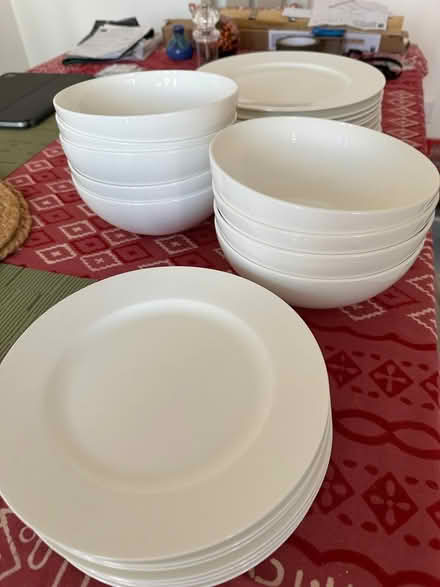 Photo of free White bone china crockery (Glastonbury, BA6) #1