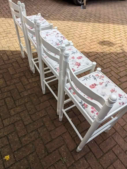 Photo of free 4 kitchen breakfast bar chairs (WF2) #2