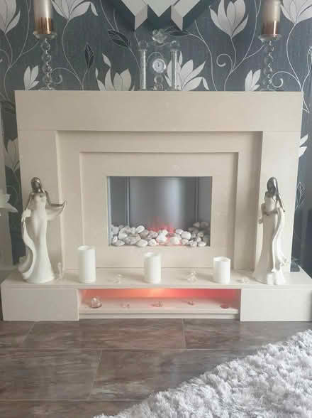 Photo of free Marble fireplace (Cowie FK7) #1