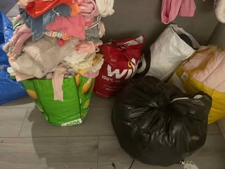 Photo of free 5+ bags of baby clothes (West Drayton UB7) #1