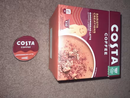 Photo of free Costa coffee pods x 8 (B92 Olton) #1