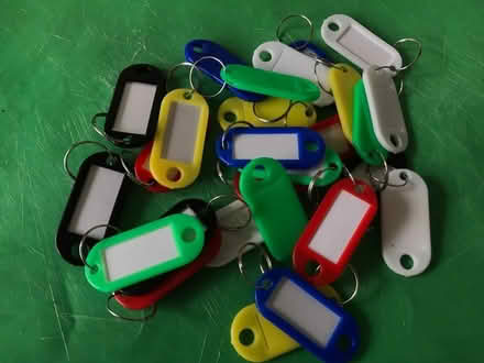 Photo of free Key rings with labels (Bailiff Bridge BD12) #1