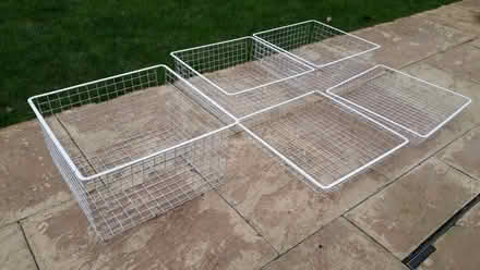Photo of free Wire Mesh Baskets. (Steeple Barton OX7) #1