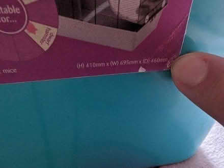 Photo of free Small hamster cage (CO2, Hythe) #4