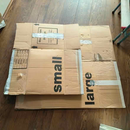 Photo of free 3 used packing boxes (Balham) #1