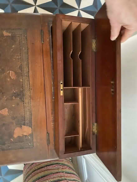 Photo of free Antique kneehole desk (Tufnell Park) #3